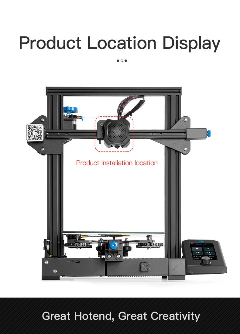Ender 3 V2 Full Hotend Kit - 4001030040 - DREMC STORE