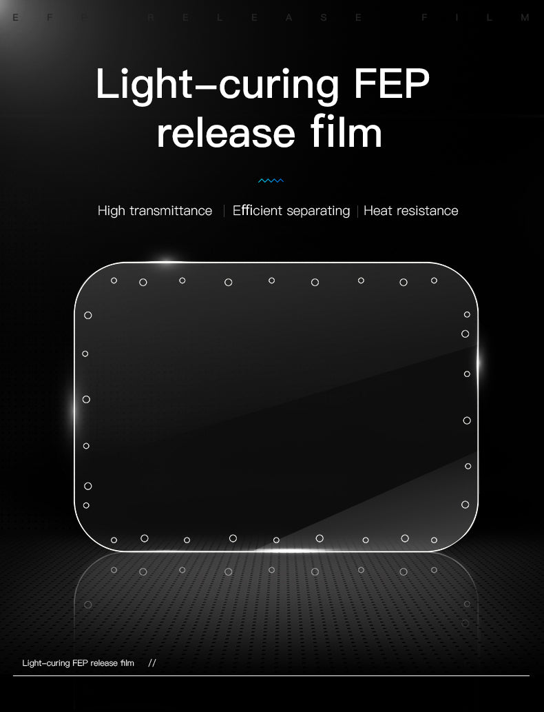 1 PCS FEP Release Film  266×190×0.15mm for HALOT-SKY/LD-006