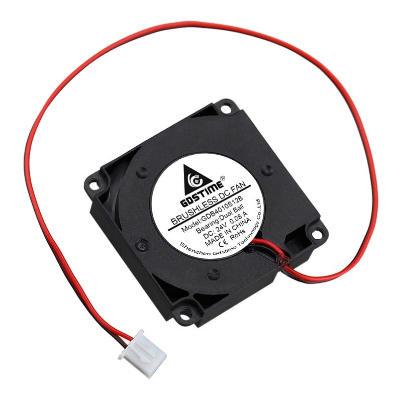 GDSTIME GDB 4010 Mini Blower Fan 24v - 12 000rpm - GDB4010B24N120X25216 - DREMC STORE