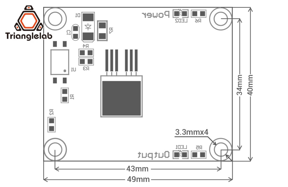 Hotbed Control Module/MOSFET - TL - Mini - TL - MINI - MOSFET - DREMC STORE