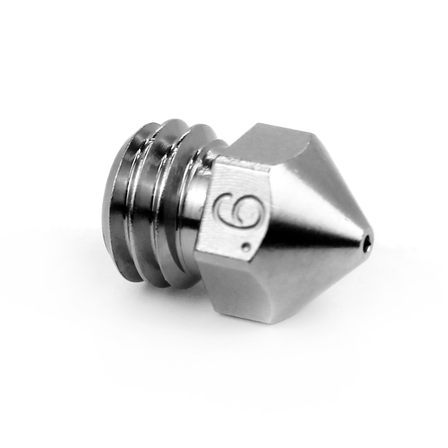 Micro Swiss Brass Plated Wear Resistant Nozzle for Creality CR - X - 0.6mm - M2800 - 06 - DREMC STORE