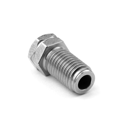 Micro Swiss Brass Plated Wear Resistant Nozzle for Ultimaker 3/5S - 0.4mm - M2598 - 04 - DREMC STORE