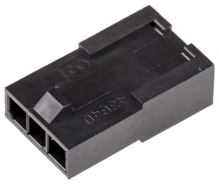 Molex Microfit 3.0 Connector - 3 Pin - Single Row - Sold Individually - 43640 - 0301 - DREMC STORE