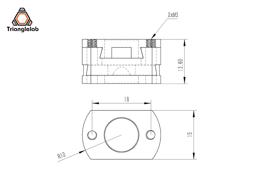 Oldham Coupling for VzBot / Ender 3 Z Axis Screw - TR8X8 Ender 3 - TL - OLDHAM - ENDER3 - DREMC STORE