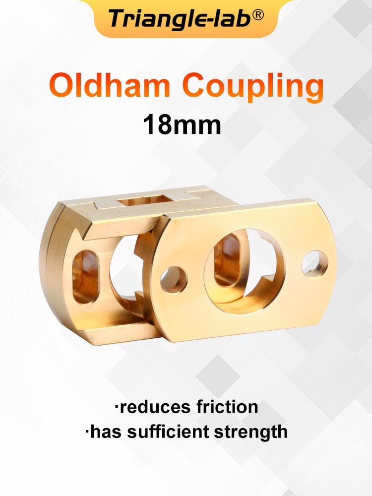 Oldham Coupling for VzBot / Ender 3 Z Axis Screw - TR8X8 Ender 3 - TL - OLDHAM - ENDER3 - DREMC STORE