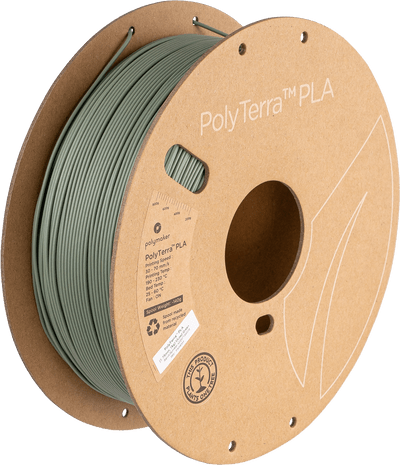 Panchroma™ Matte PLA (Formerly PolyTerra™ PLA) Filament 1.75mm 1kg - Muted Green - PA04003 - DREMC STORE