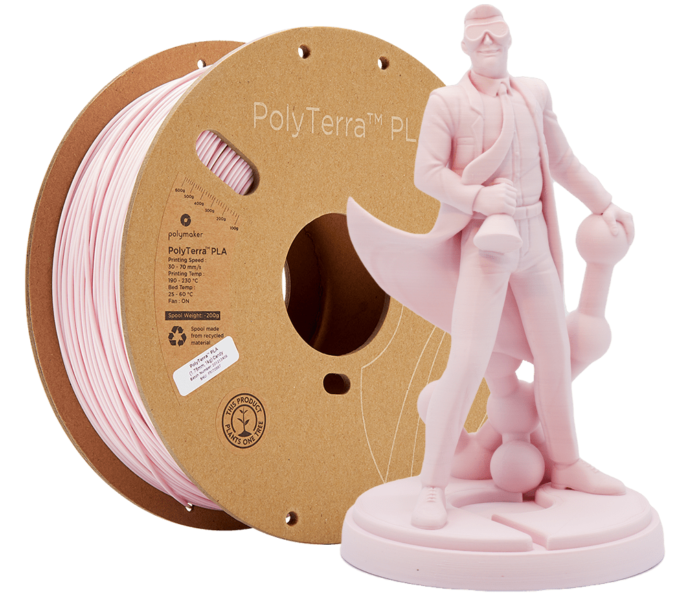 Panchroma™ Matte PLA (Formerly PolyTerra™ PLA) Filament 1.75mm 1kg - Candy - PM70867 - DREMC STORE