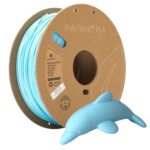 Panchroma™ Matte PLA (Formerly PolyTerra™ PLA) Filament 1.75mm 1kg - Pastel Ice - PM70910 - DREMC STORE