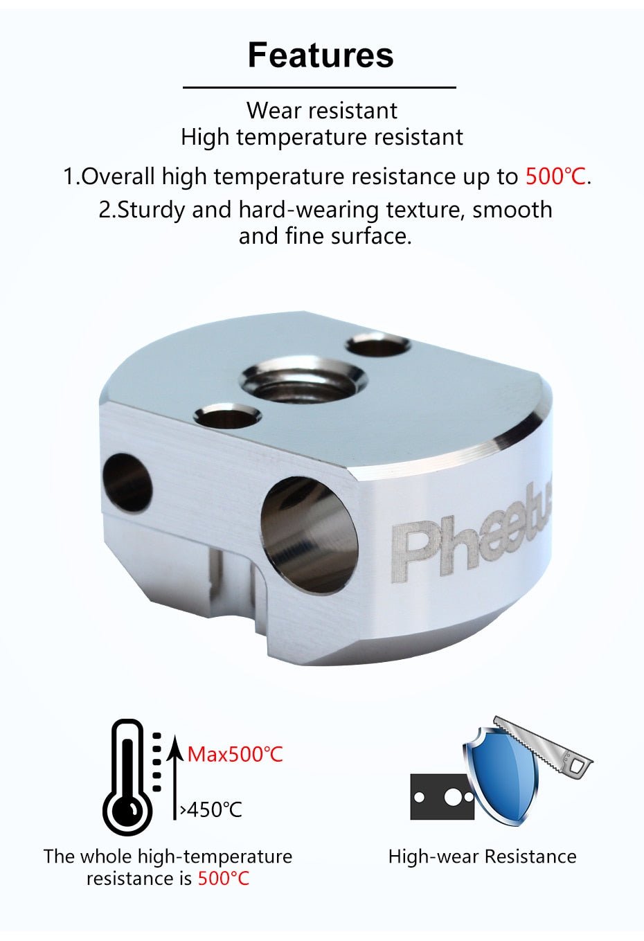 Phaetus Dragonfly Heater Block - 6973090161248 - DREMC STORE
