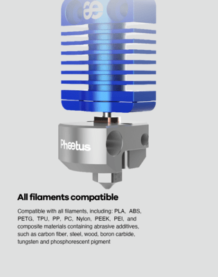 Phaetus Dragonfly Hotend BMS - Blue - WGC000298 - DREMC STORE