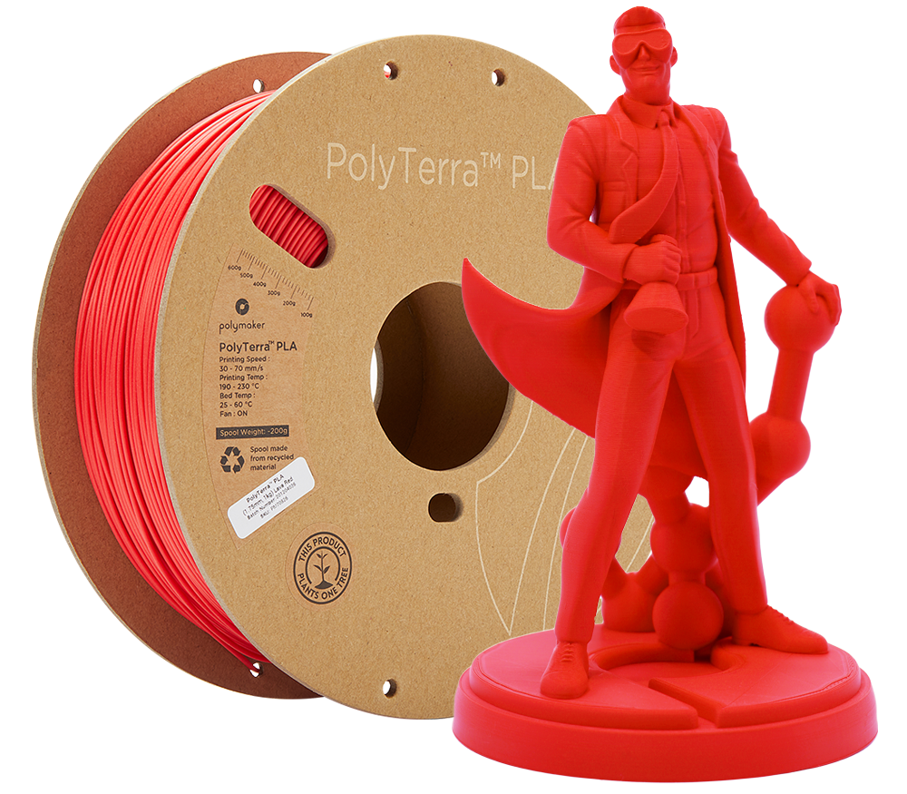 3D Printing Solutions > 3D Printer Store > PolyTerra PLA Lava Red Matte  Australia