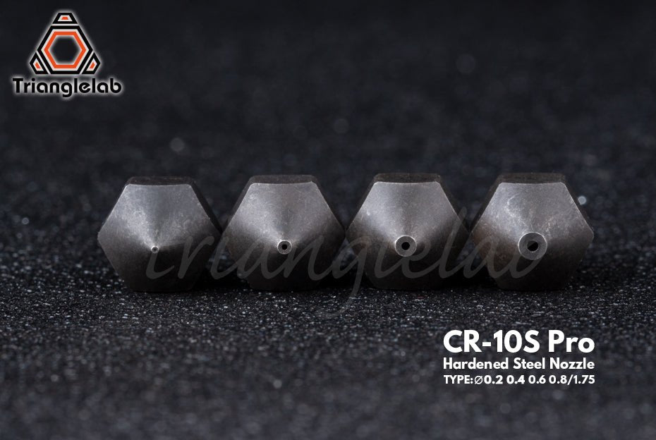 Trianglelab Hardened Steel 3D Printing Brass Nozzle For CR - 10S Pro/CR - 10 MAX - 0.2mm - 76278185 - DREMC STORE