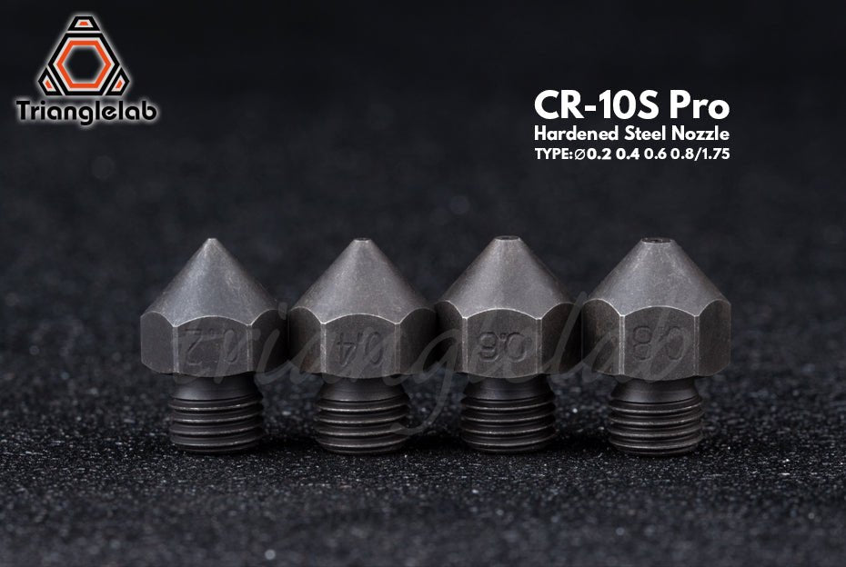 Trianglelab Hardened Steel 3D Printing Brass Nozzle For CR - 10S Pro/CR - 10 MAX - 0.2mm - 76278185 - DREMC STORE
