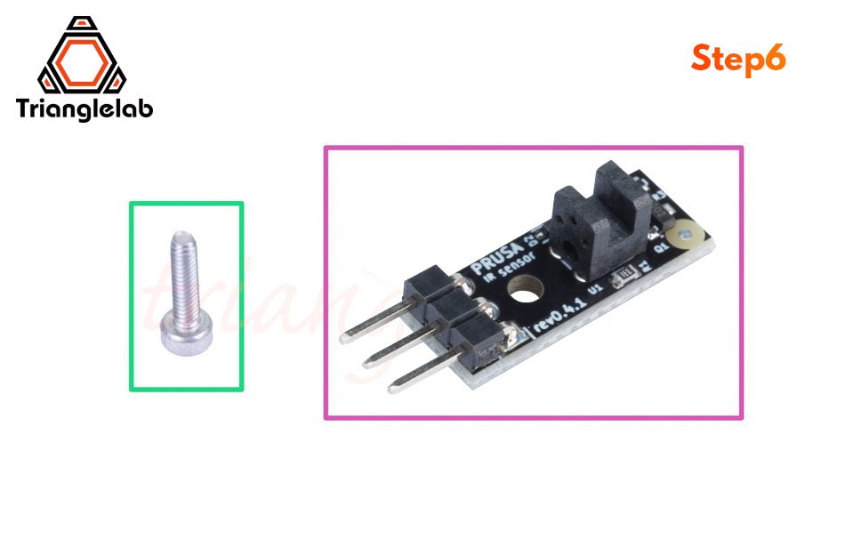 Trianglelab - Prusa i3 MK3S Comptaible Filament Sensor IR - T - MK3 - S - DREMC STORE