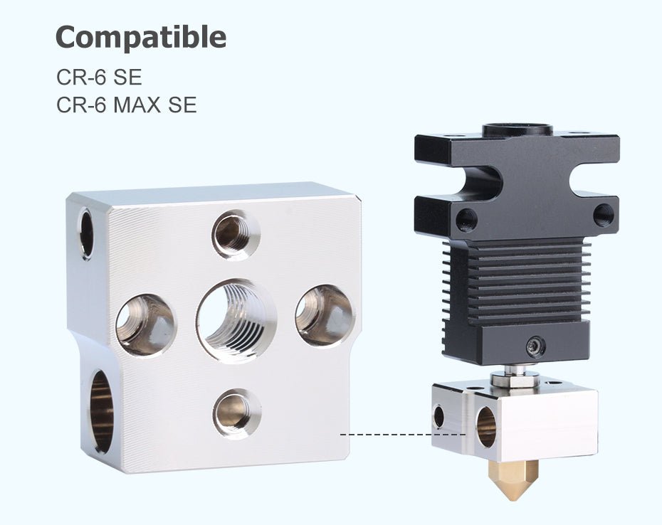 Trianglelab Upgrade CR 6 SE / MAX Compatible Copper Plated Heater Block - 72899241 - DREMC STORE
