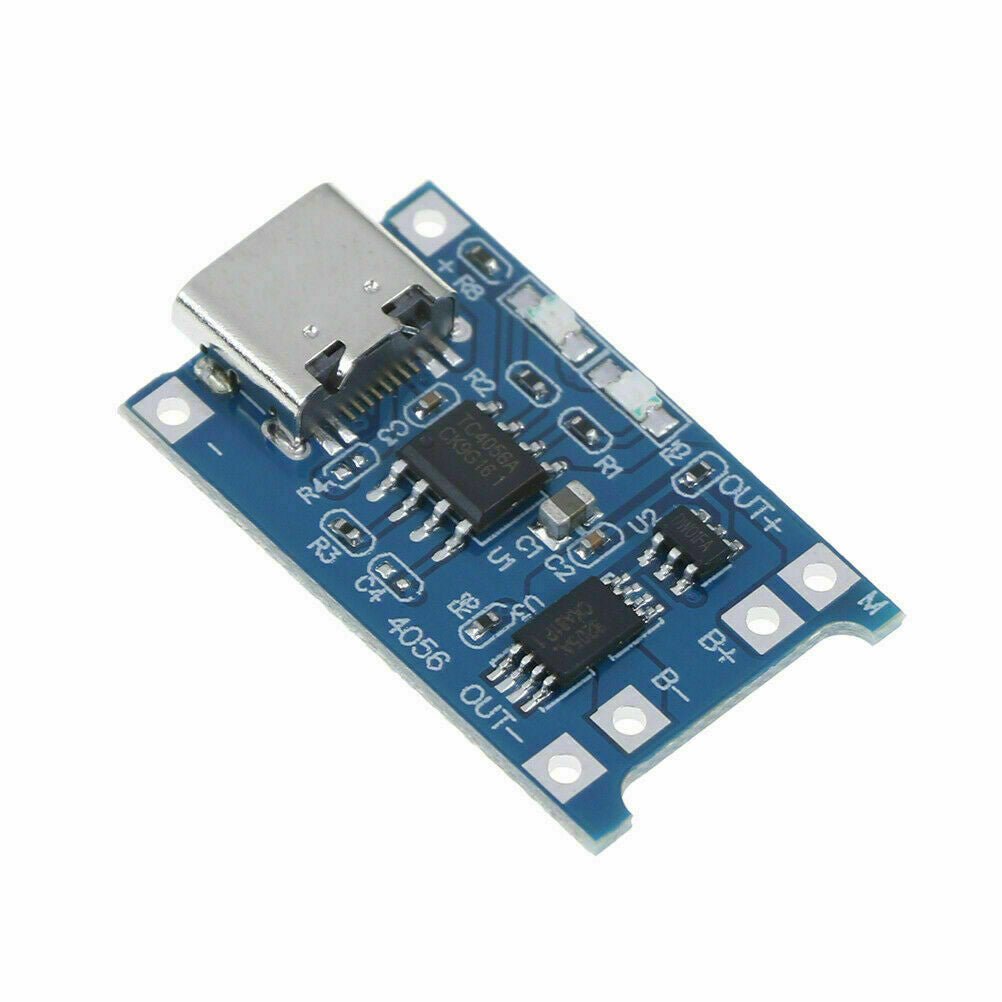 Type C USB 5V 1A 18650 TP4056 Lithium Battery Charger W Protection - TP4056 - C - DREMC STORE