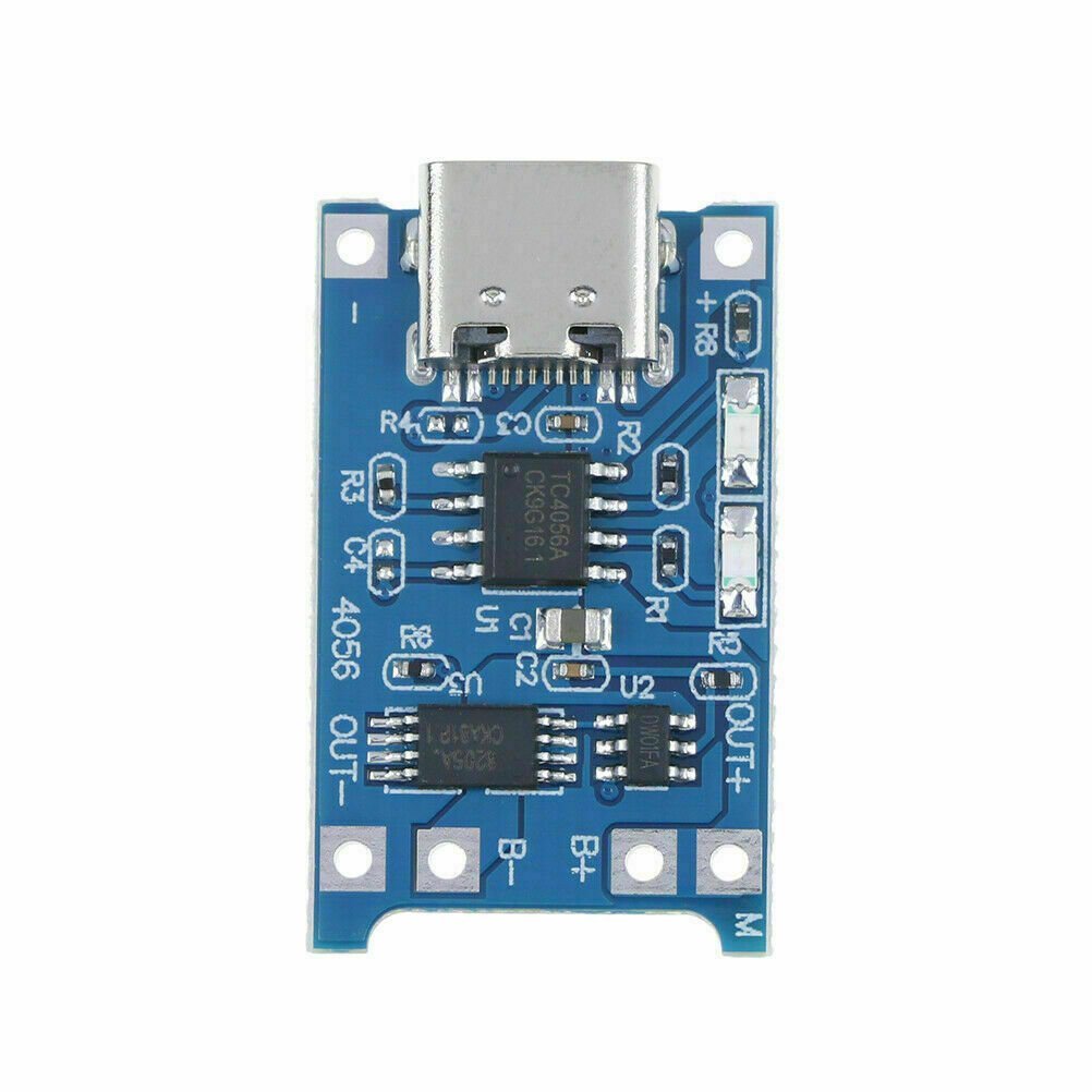 Type C USB 5V 1A 18650 TP4056 Lithium Battery Charger W Protection - TP4056 - C - DREMC STORE