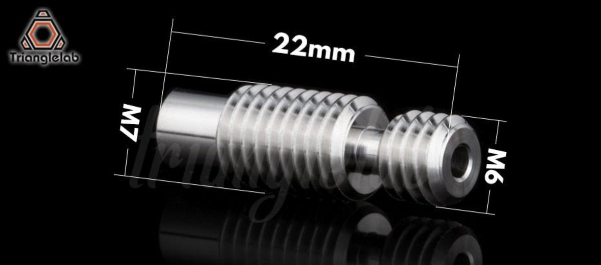 V6 Compatible Titanium Alloy Heat Break 1.75mm - Trianglelab - 32853548000 - DREMC STORE