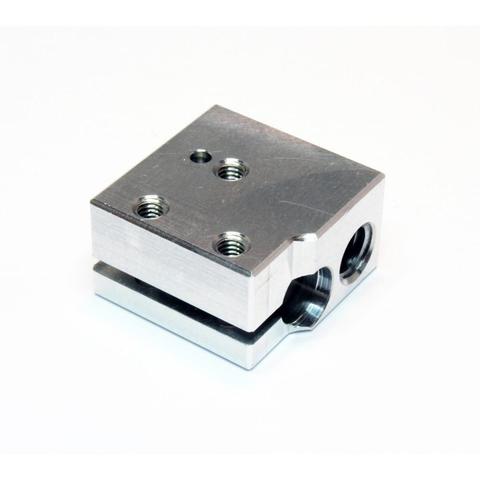 Volcano Block and Fixings ( Bean Style Thermistor Clamping) - VOLCANO - BLOCK - THERM - ALU - DREMC STORE